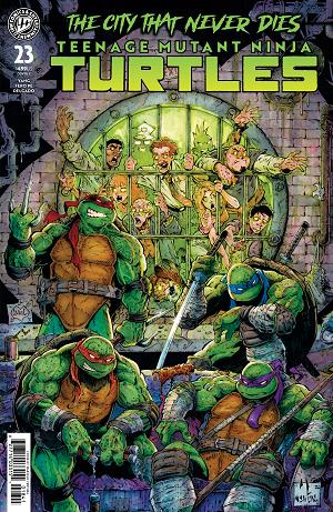 Teenage Mutant Ninja Turtles Cover A (Pe) #23 Variant C (Ventura) cover