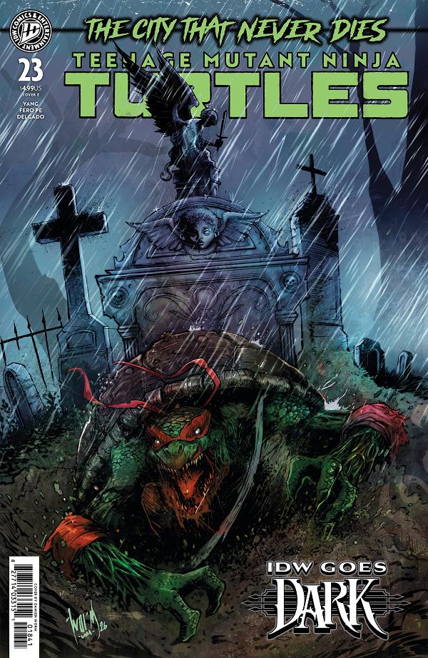 Teenage Mutant Ninja Turtles Cover A (Pe) #23 variant cover by Damien Worm