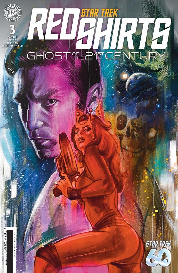 Star Trek: Red Shirts--Ghost Of The 21St Century Cover A (Shehan) #3 Variant RI (10) (Vilchez) [1:10] cover