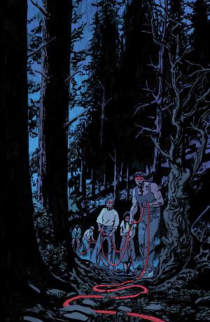 You'll Never Leave This Place Alive Cover A (Vaughan) #1 Variant RI (25) (Hixson Full Art) [1:25] cover