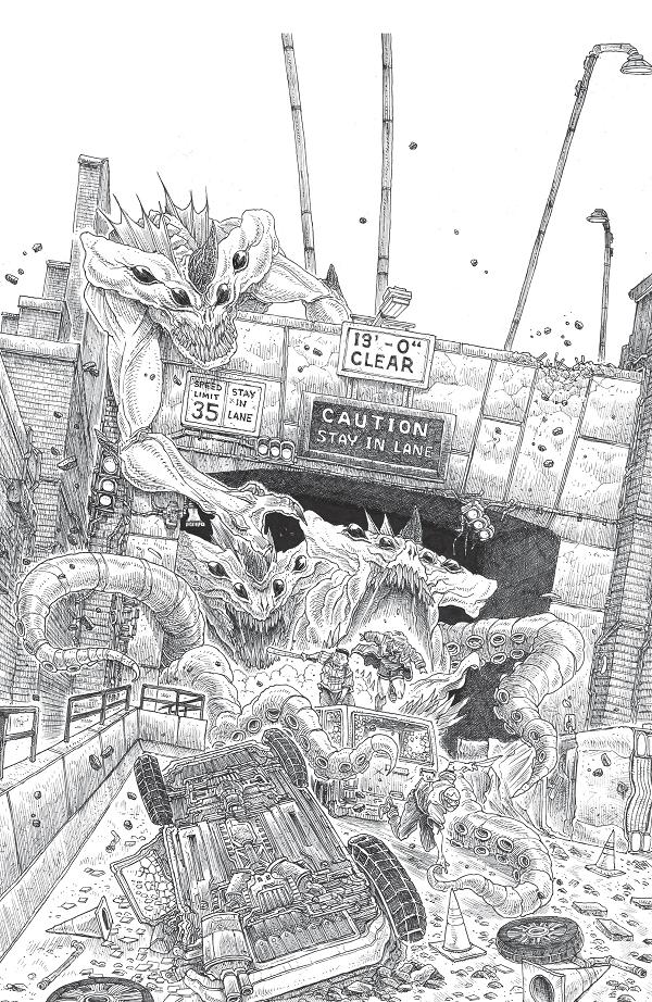 No Gods, No Masters A Main (Dressed, Salcedo) #2 variant cover by James Stokoe