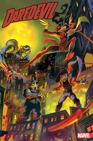 Daredevil #7 FLAVIANO 2-PART CONNECTING VARIANT cover