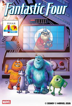 Fantastic Four #16 GREG LAND PIXAR 40TH VARIANT cover