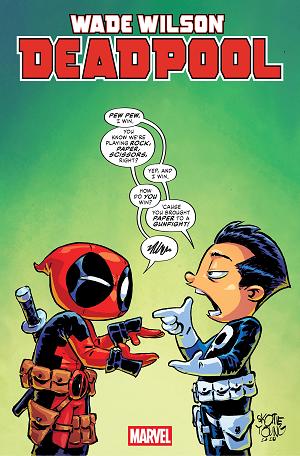Wade Wilson: Deadpool #8 SKOTTIE YOUNG VARIANT [BG] cover