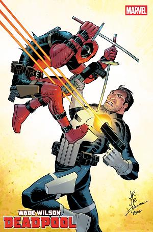 Wade Wilson: Deadpool #8 JOHN ROMITA JR. VARIANT [BG] cover
