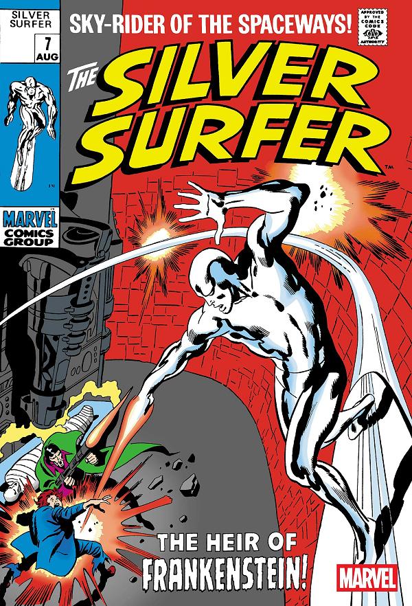 Silver Surfer Facsimile Edition #7 FACSIMILE EDITION FOIL VARIANT cover
