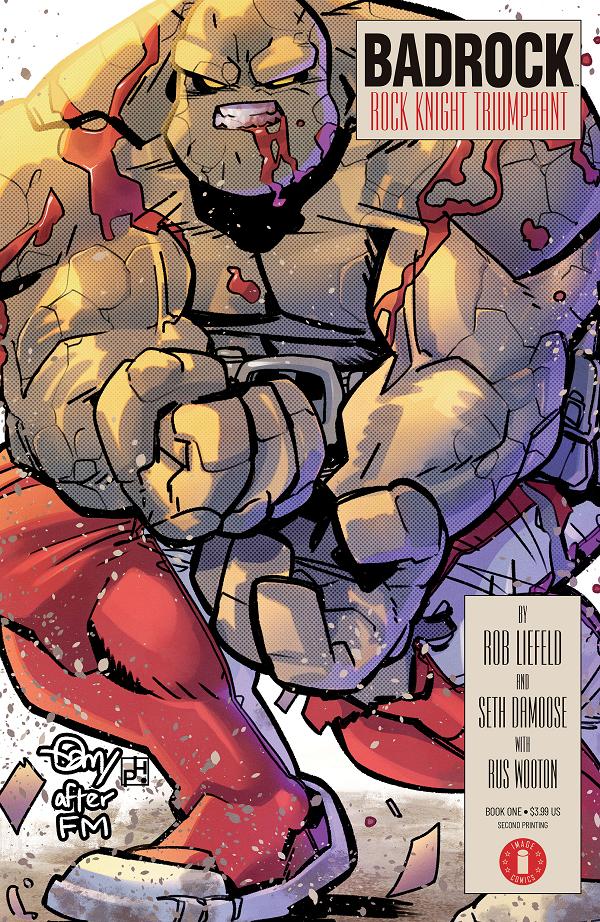 Badrock #1  cover