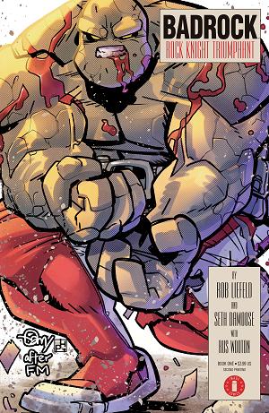 Badrock #1 cover