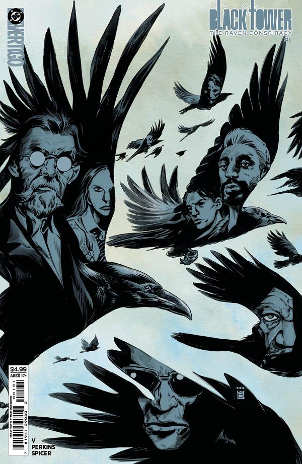 Black Tower The Raven Conspiracy #1 CVR C (OF 6) CVR C MARK BUCKINGHAM CARD STOCK cover
