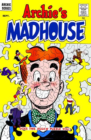Archies Madhouse #1 CVR D FACSIMILE EDITION CVR D HARRY LUCEY FOIL cover