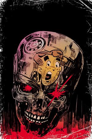 Archie Vs The Terminator #1 CVR I CVR I ROBERT HACK LTD VIRGIN cover