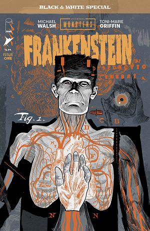 Universal Monsters Frankenstein B&W Special #1 CVR A MICHAEL WALSH cover