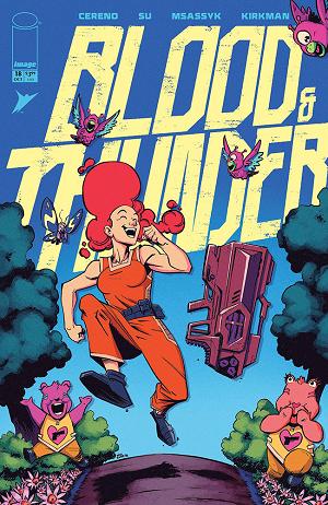 Blood & Thunder #18 CVR B CVR B NICK ROCHE & JOSH BURCHAM cover