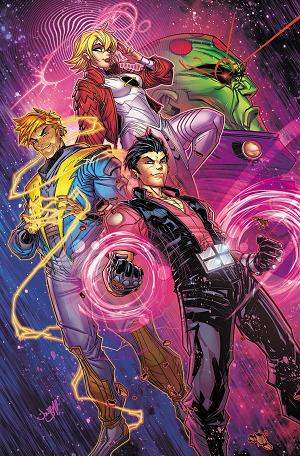 Legion Of Super-Heroes #2 CVR B CVR B JONBOY MEYERS CARD STOCK cover