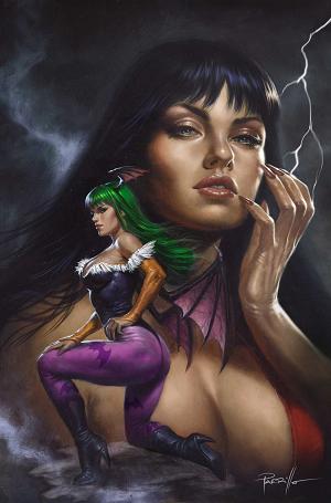 Vampirella Vs Darkstalkers Special #1 CVR H (ONE SHOT) CVR H LUCIO PARRILLO LTD VIRGIN cover