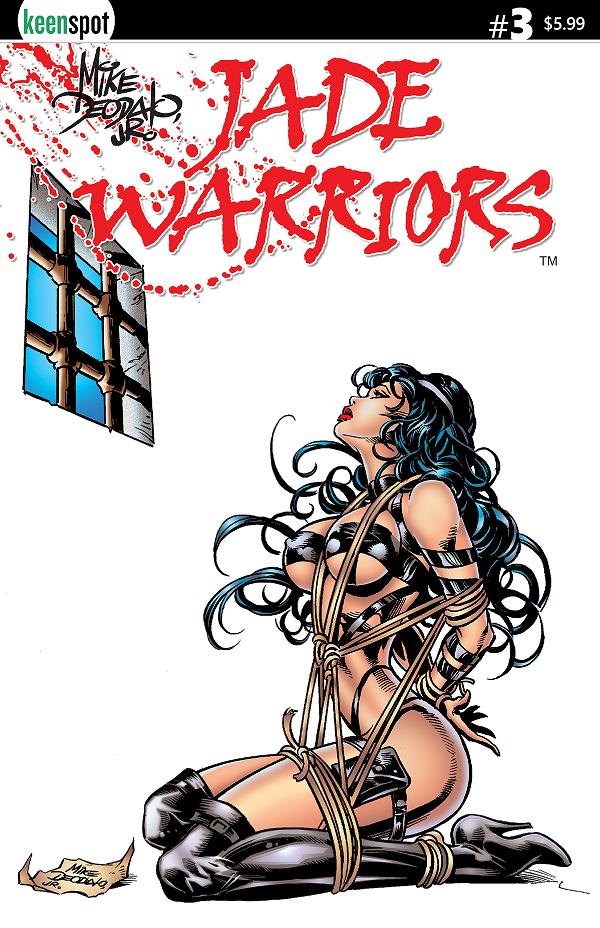 Jade Warriors #3 variant cover by Mike Deodato