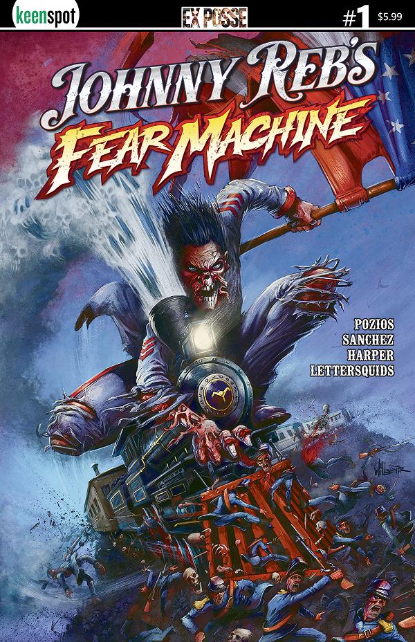 Johnny Rebs Fear Machine #1 CVR A TOBY WILLSMER cover