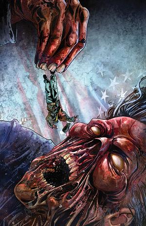 Johnny Rebs Fear Machine #1 CVR D CVR D BRYAN SILVERBAX HOLOFOIL VIRGIN cover