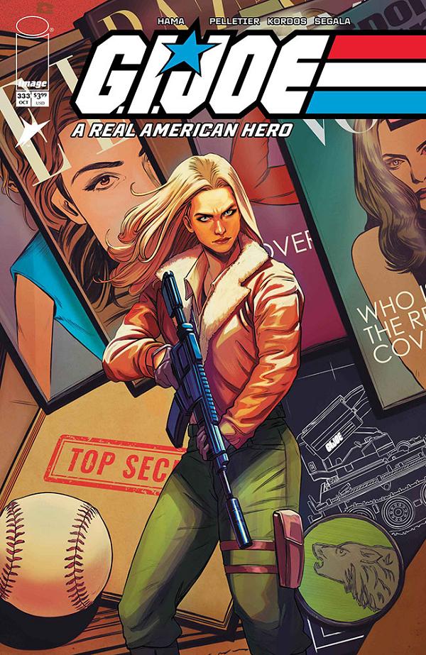 G.I. Joe: A Real American Hero #333 CVR C CVR C NIMIT MALAVIA SECRET DOSSIER cover