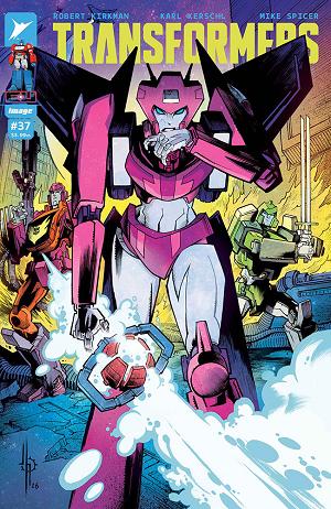 Transformers #37 CVR A JASON HOWARD & ANNALISA LEONI cover