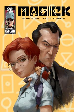 Magick #1 CVR B 2ND PTG CVR B EMRE ISPIR cover