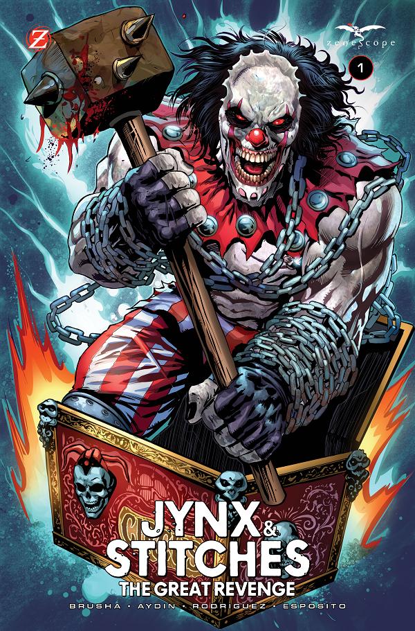 Jynx And Stitches The Great Revenge #1 CVR B (OF 3) CVR B HAKAN AYDIN cover