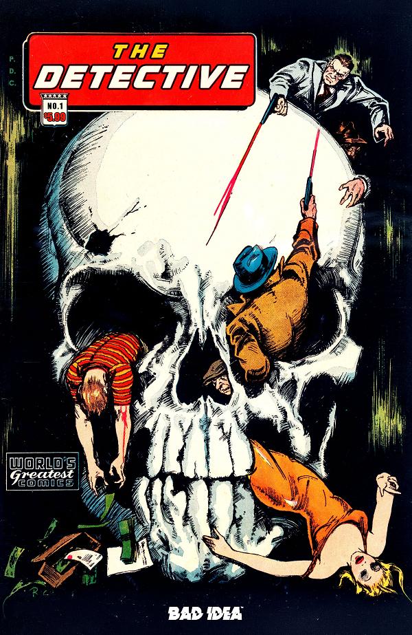 Detective #1 variant cover by Gus Ricca