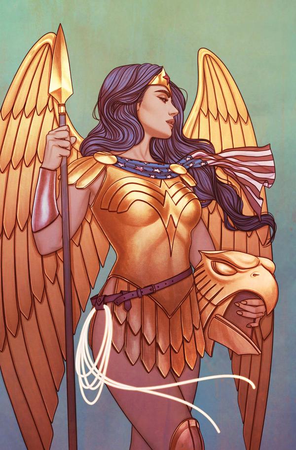 Wonder Woman #38 variant cover by Jenny Frison