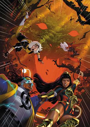 New Titans #40 CVR A TAURIN CLARKE cover