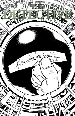 Detective #1 CVR G (OF 2) CVR G INC 1:20 DAVID LAPHAM B&W cover
