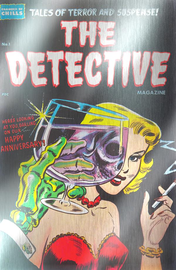 Detective #1 CVR H (OF 2) CVR H INC 1:50 LEE ELIAS METAL OLD MASTERS cover