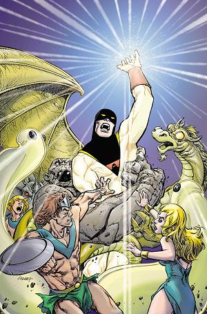 Space Ghost Vs The Herculoids #2 CVR I CVR I INC 1:10 TOM RANEY VIRGIN cover