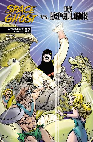 Space Ghost Vs The Herculoids #2 CVR E CVR E TOM RANEY cover