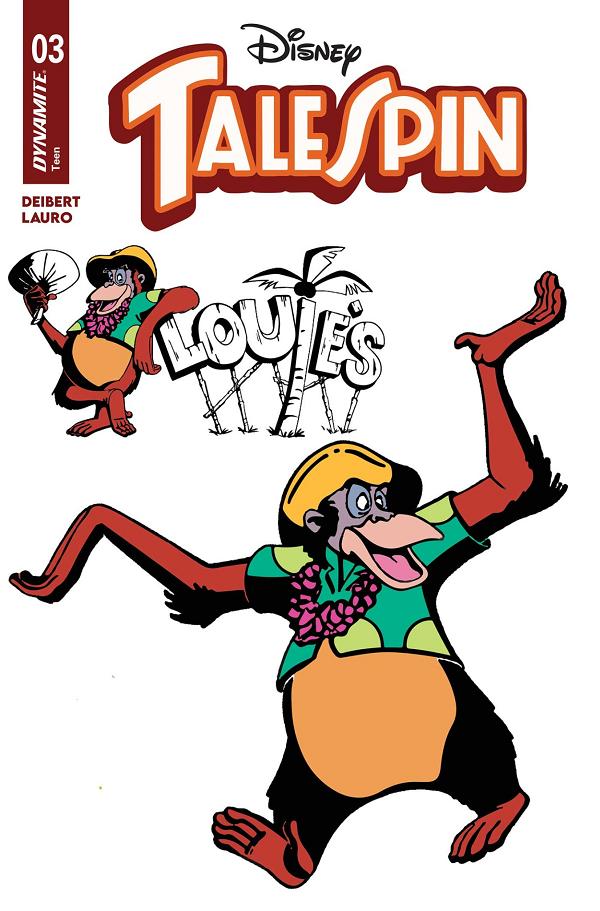 Talespin #3 CVR D CVR D CHARACTER DESIGN ART cover