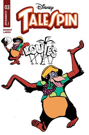 Talespin #3 CVR D CVR D CHARACTER DESIGN ART cover