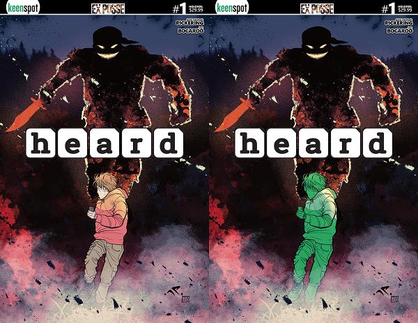 Heard #1 variant cover by Luca Panciroli