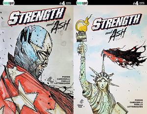 Strength & Ash #4 CVR D CVR D STEFANO CARDOSELLI FRANCESCA PERILLO HOLOFOIL FLIP COVER cover