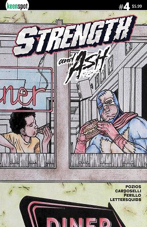 Strength & Ash #4 CVR C CVR C ALEX SANCHEZ FRANCESCA PERILLO DINER cover