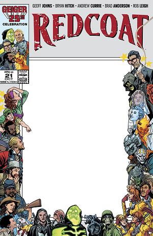 Redcoat #21 CVR C CVR C BLANK SKETCH cover
