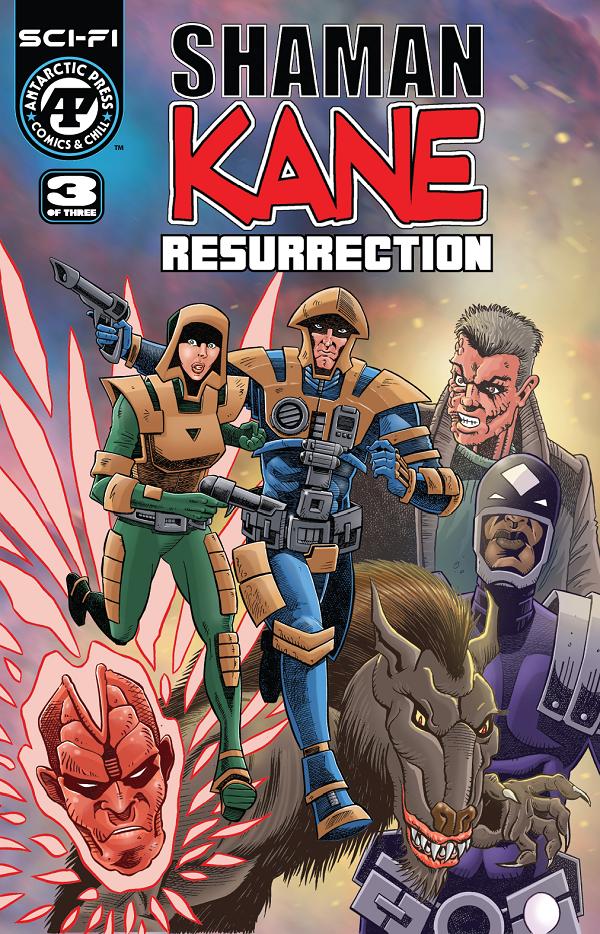 Shaman Kane Resurrection #3  cover