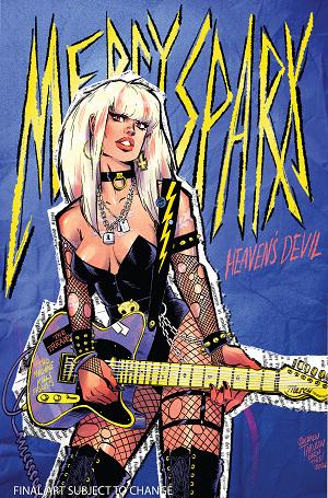 Mercy Sparx Heavens Devil #1 CVR F CVR F INC 1:25 ANDREW TARUSOV UV SPOT GLOSS cover
