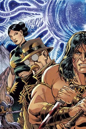 Conan The Barbarian Tides Of The Tyrant King #2 CVR E (OF 4) CVR E JESUS MERINO VIRGIN CARDSTOCK cover