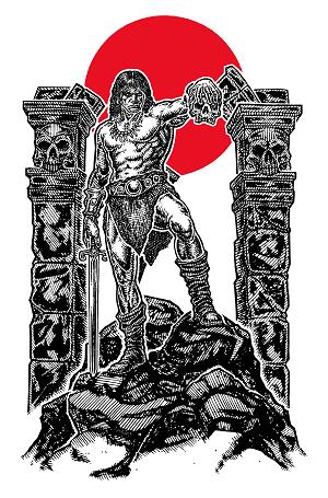 Conan The Barbarian Tides Of The Tyrant King #2 CVR F (OF 4) CVR F MICAH ULRICH VIRGIN FOIL cover