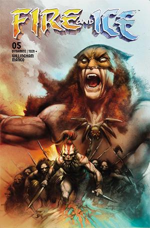 Fire And Ice #5 CVR B CVR B LEONARDO MANCO cover