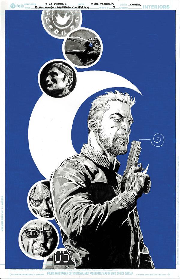 Black Tower The Raven Conspiracy #3 CVR A MIKE PERKINS (MR) cover
