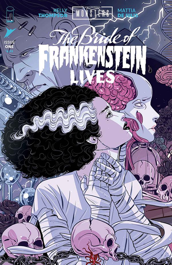 Universal Monsters Bride Of Frankenstein Lives #1 CVR D (OF 4) CVR D LUANA VECCHIO CONNECTING cover
