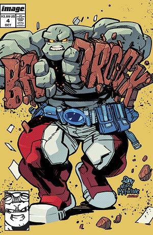 Badrock #4 CVR C CVR C SETH DAMOOSE HOMAGE cover