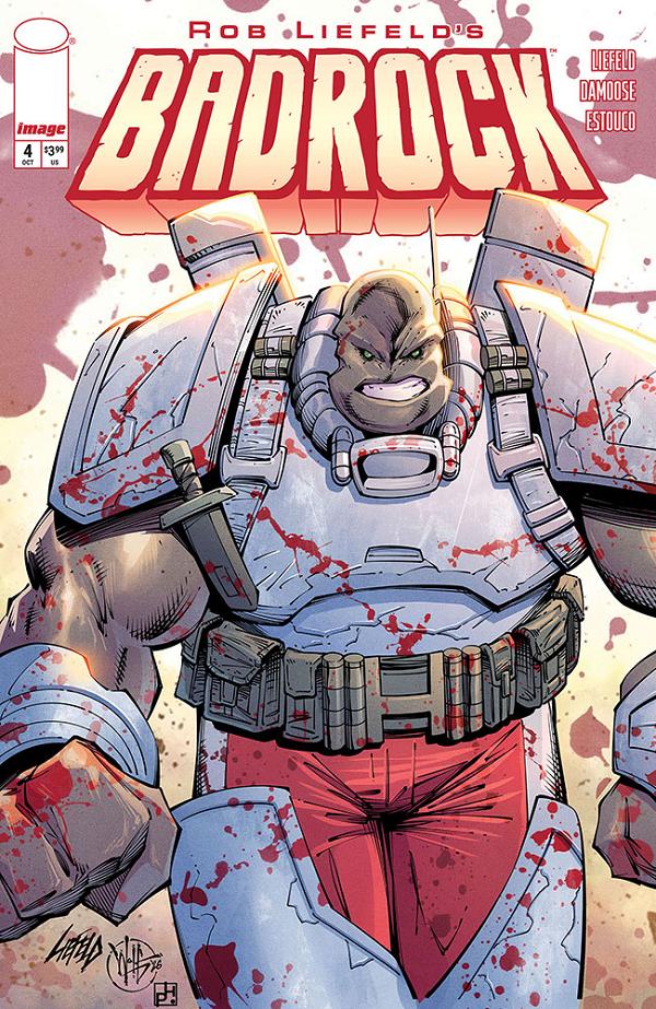 Badrock #4 CVR B CVR B ROB LIEFELD cover
