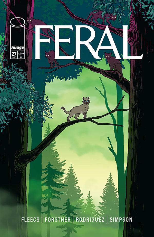 Feral #27 CVR A TONY FLEECS & TRISH FORSTNER cover