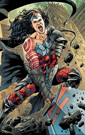 Absolute Wonder Woman #25 CVR D CVR D BRYAN HITCH CONNECTING CARD STOCK cover